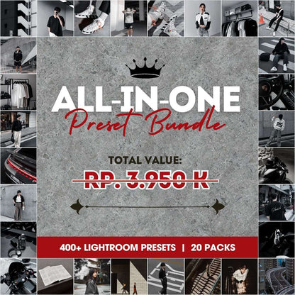 ALL-IN-ONE PRESETS BUNDLE 20 COLLECTIONS [400+ PRESETS]