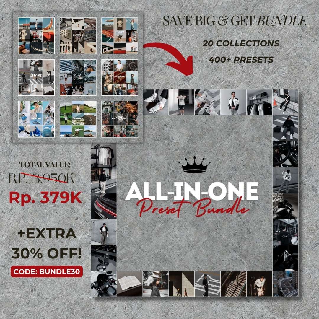 ALL-IN-ONE PRESETS BUNDLE 20 COLLECTIONS [400+ PRESETS]